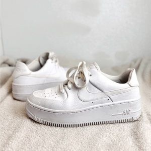 NIKE Womens Air Force 1 Low White 6.5
